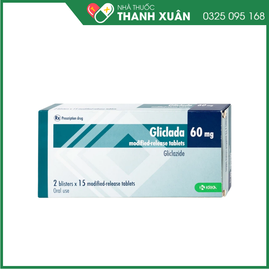 Gliclada 60mg trị đái tháo đường